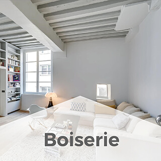 Pot de peinture usage intérieur pour les boiseries